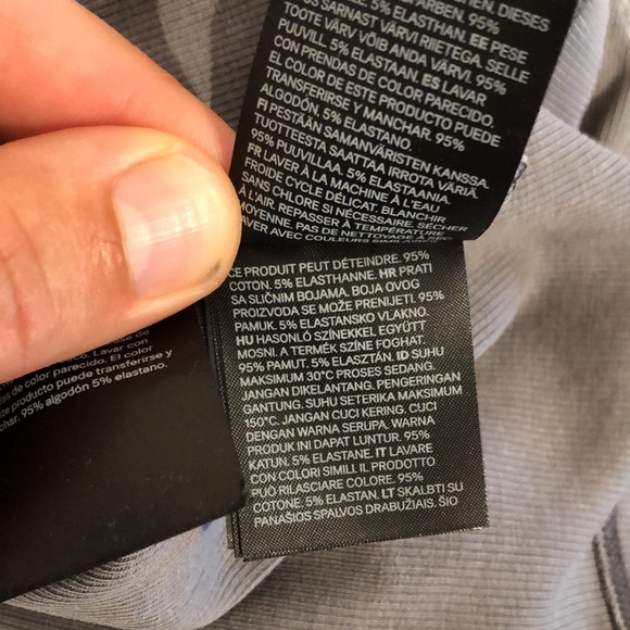 H&M The Ribbed Midi Dress in Grey, size Medium - Picture 11 of 16